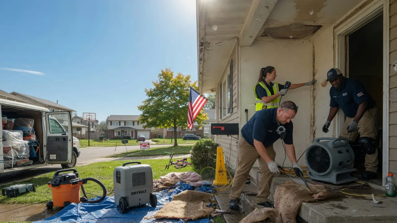 Water Damage Restoration in Saint Petersburg, PA near me